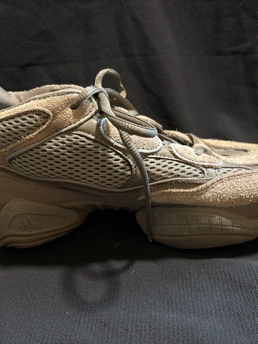 adidas Yeezy 500 Taupe Light GX3606 Size 11 Kanye West Authentic Sneakers
